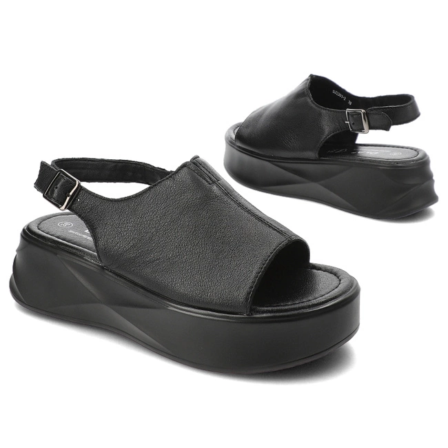 Sandále S.Barski - SJ2301-2 Black