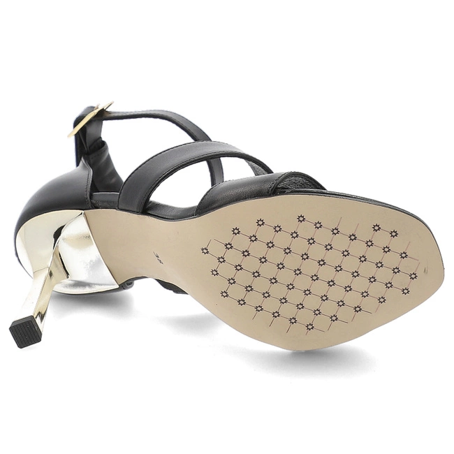 Sandały KARINO - 5677/076-P Czarny/Lico