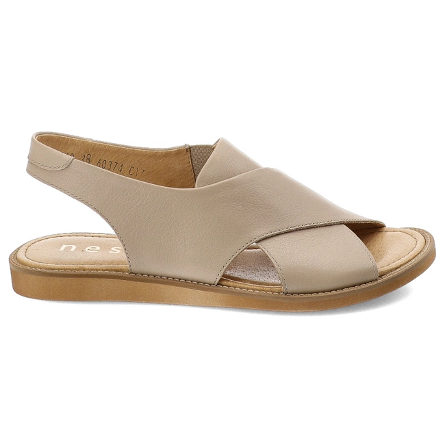 Sandále Nessi - 19560 Beż 122