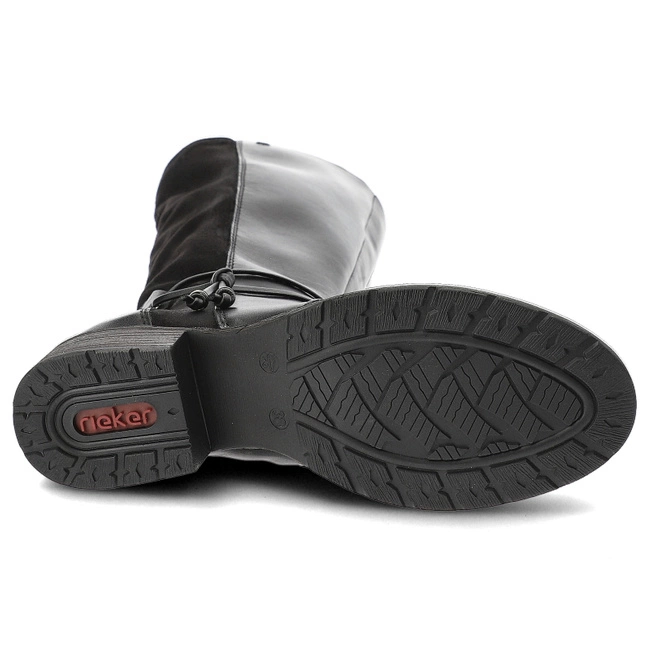 Čižmy Rieker - Z9564-00 Czarny