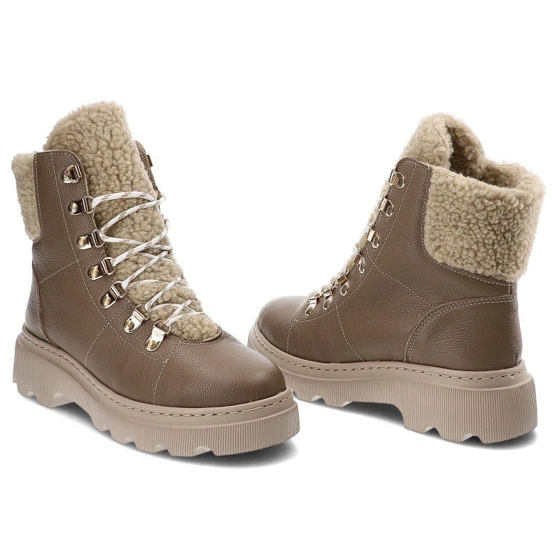 Členkové Topánky Kampa - Z538 Beż Capuccino 651/650