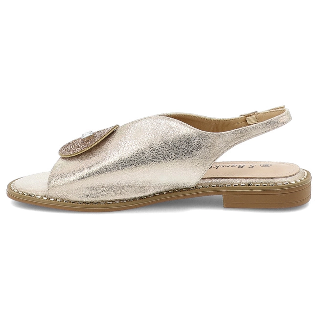 Sandále S.BARSKI - KV51-012 Lt.Gold