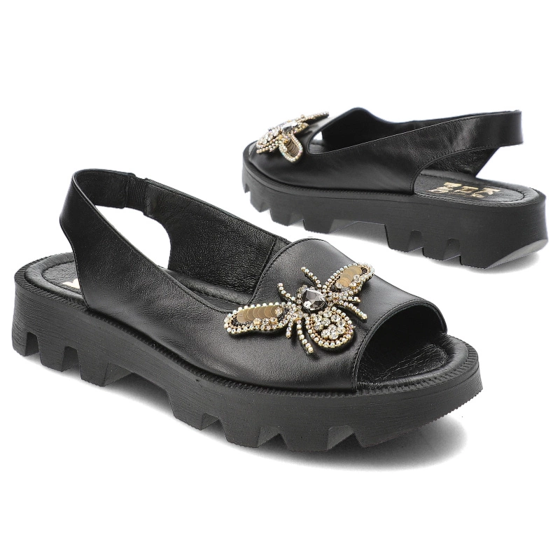 Sandále Karino - 5196/076-P Czarny/Lico