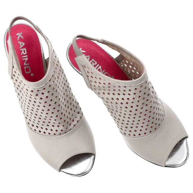 Sandále Karino - 1590/078-P Szary/Beżowy