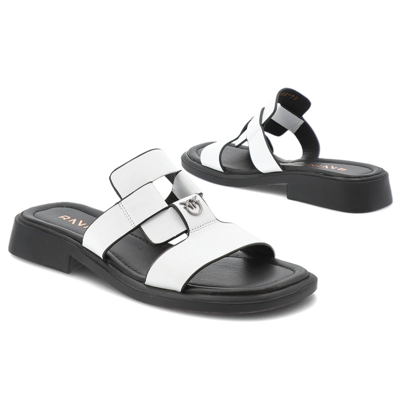 Šľapky RAVINI - 149.3868 Biały 77 T SYH