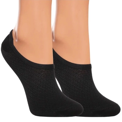 Baleríny MORAJ 3 Pary - CDB200-402 Black