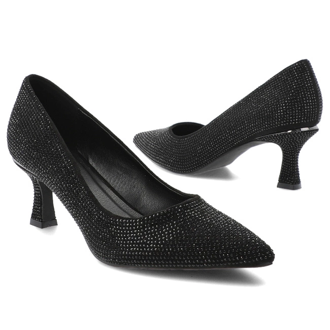 Lodičky MENBUR - 25815 0001 Negro/Black