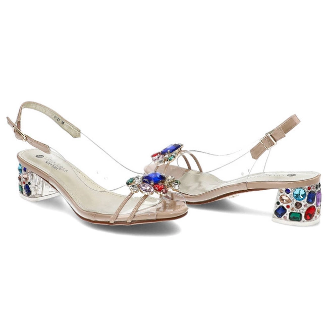 Sandále Sca'viola - G-25 Nude