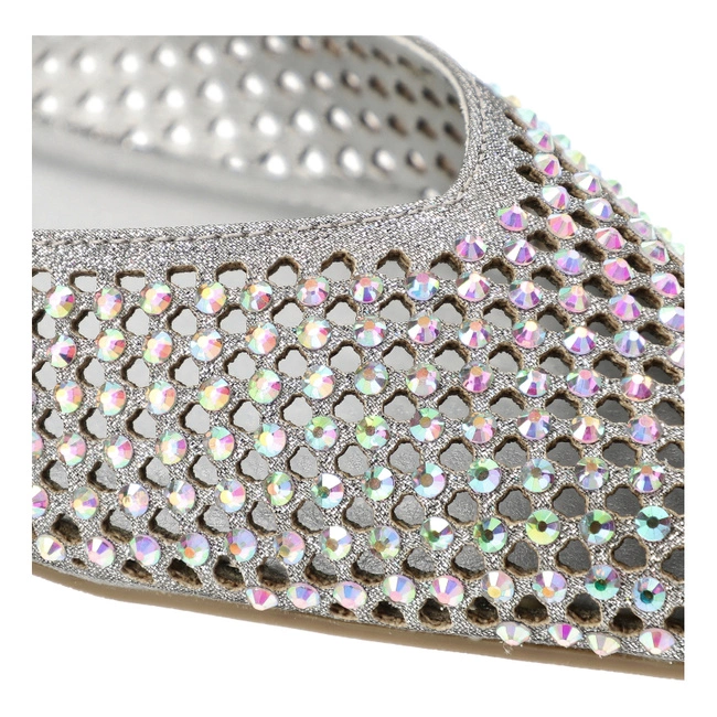 Baleríny Menbur - 25874 0009 Plata/Silver