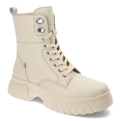 Členkové Topánky Rieker - W1870-60 Beige