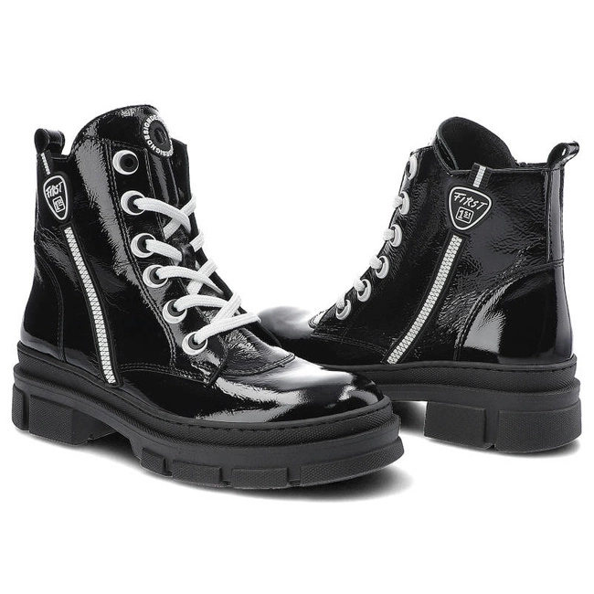 Členkové Topánky Nessi - 21108 Czarny 711