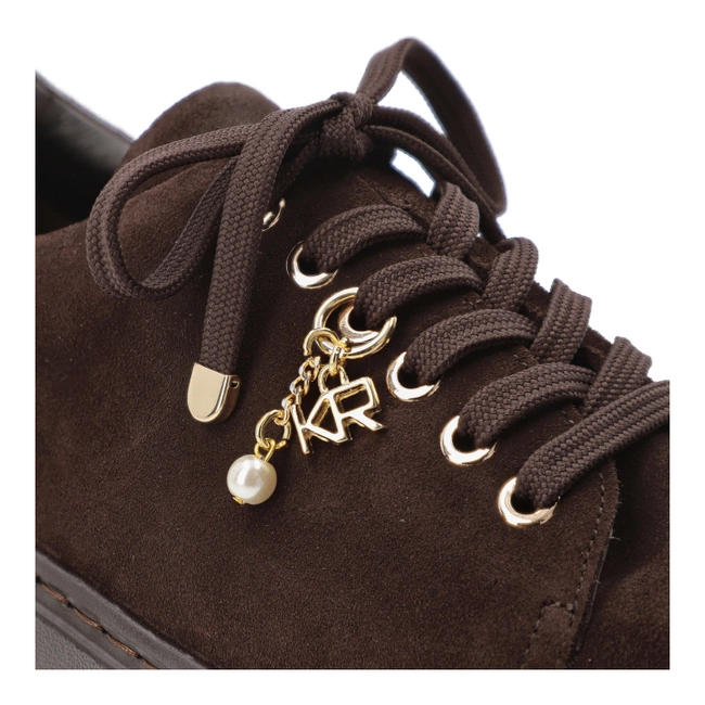 Tenisky KARINO - 5815/015-P Mokka/Welur