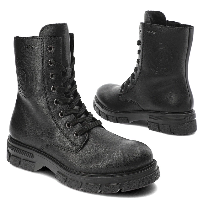 Členkové Topánky Rieker - Z9129-00 Black