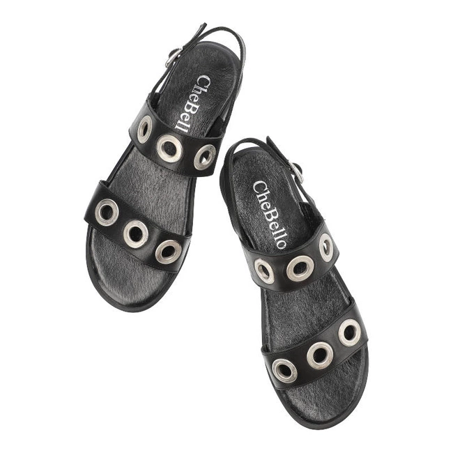 Sandále Chebello - 2038 Sandro 04 Czarny