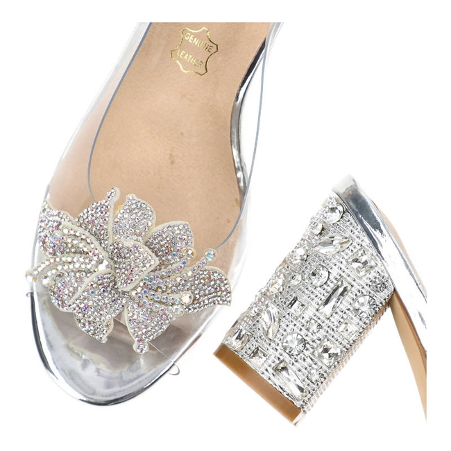 Sandále S.Barski - MR1037-18 Silver