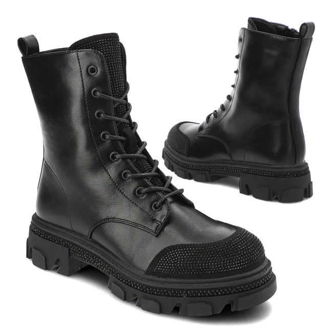 Členkové Topánky S.Barski - HY42-982 Black