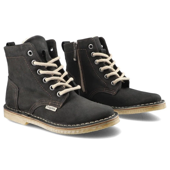 Členkové Topánky Nagaba - 087 Czarny Samuel