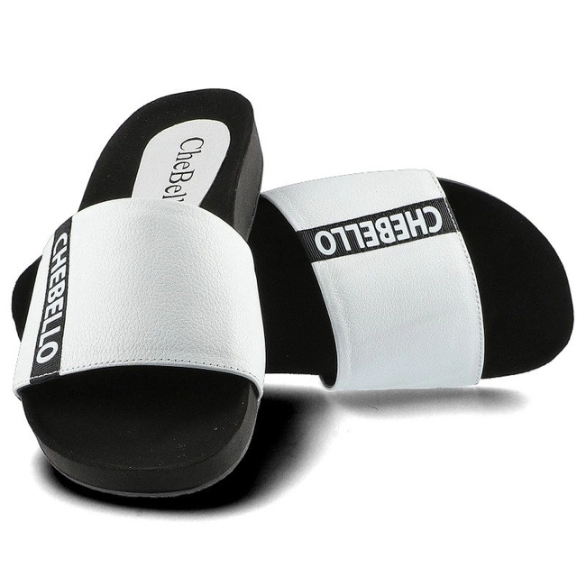 Šľapky Chebello - 2484_-154-000-PSK-S28 Biały