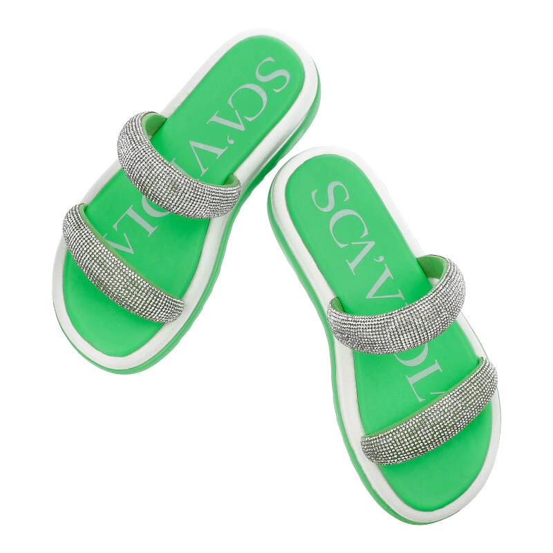 Šľapky Sca'viola - L-42 Green