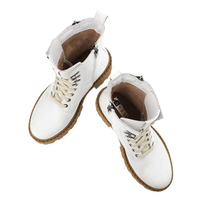 Členkové Topánky Nessi - 23533 Biały