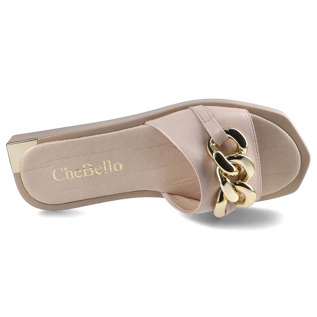 Šľapky Chebello - 2603_-151-000-PSK-S181 Beżowy