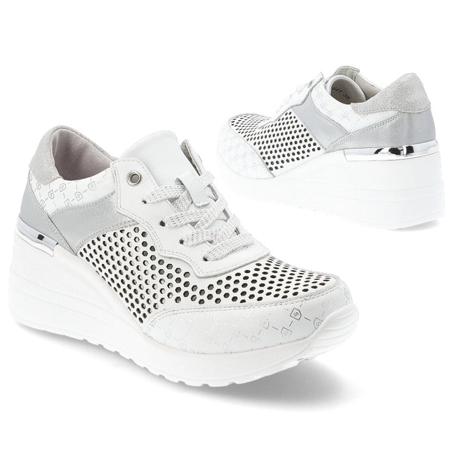 Tenisky S.BARSKI - LR51-641 White