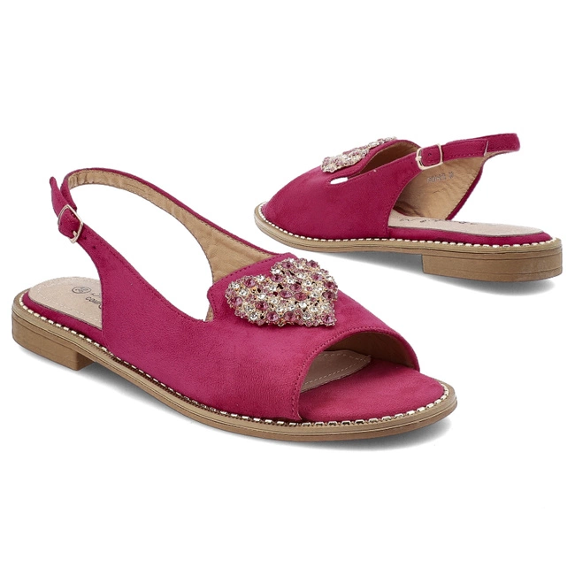 Sandále S.BARSKI - KV51-018 Fushia