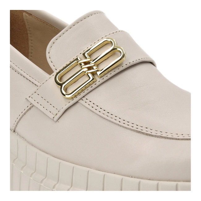 Poltopánky Karino - 5055/001-P Beż/Lico