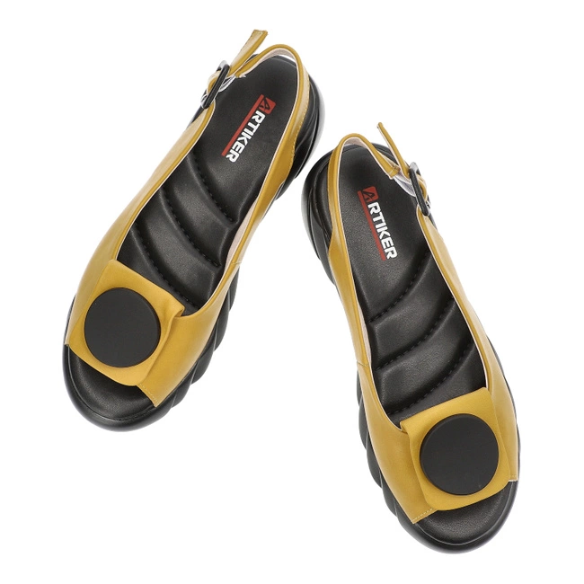 Sandále Artiker - 52C1637 Żółty