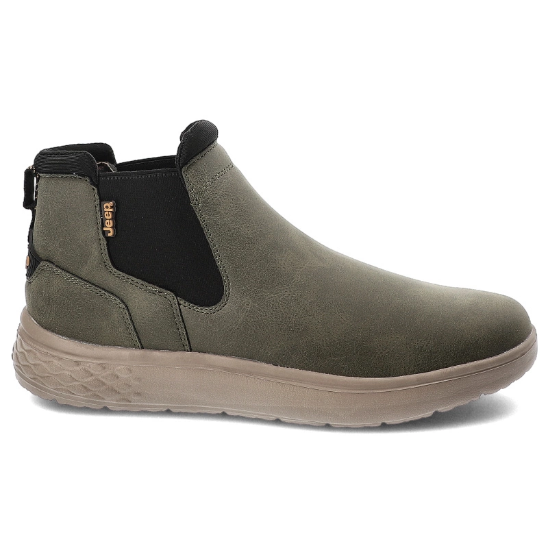 Členkové Topánky Jeep - KOBI CHELSEA JM42130A 020 Military