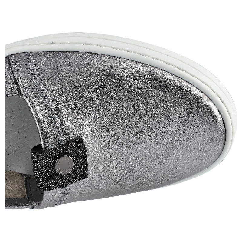 Poltopánky Pollonus - 5-1143-003 Czarne Srebro/Brokat