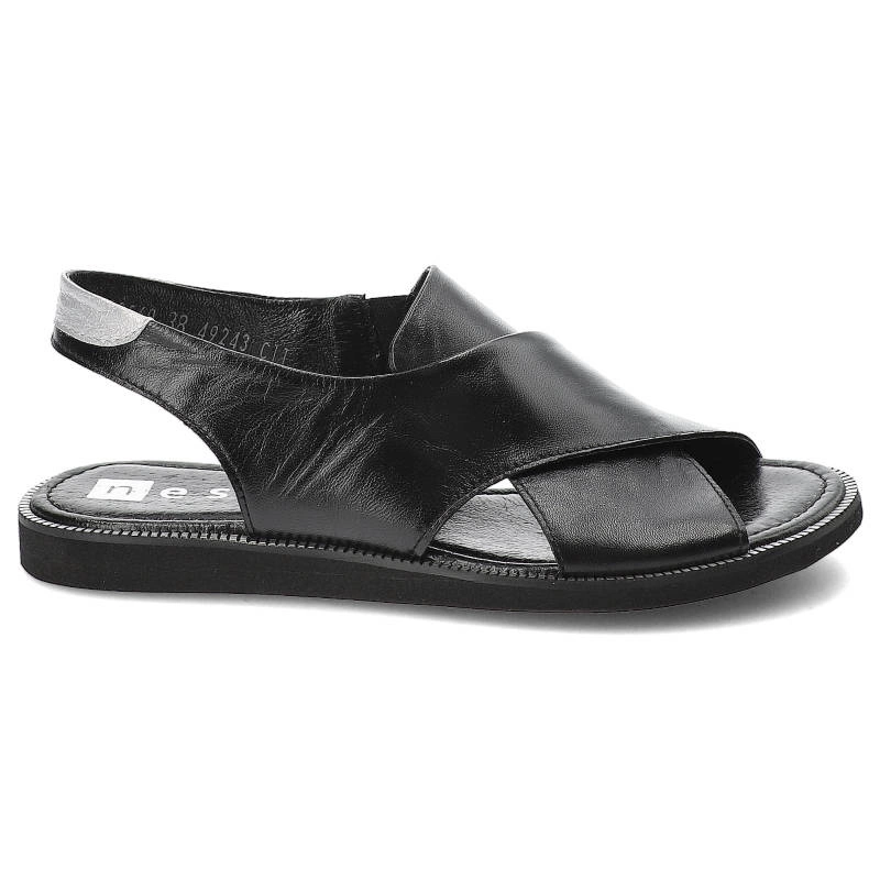 Sandále Nessi - 19560 Czarny