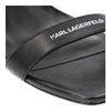 Šľapky KARL LAGERFELD - KL34611 000 Black Lthr