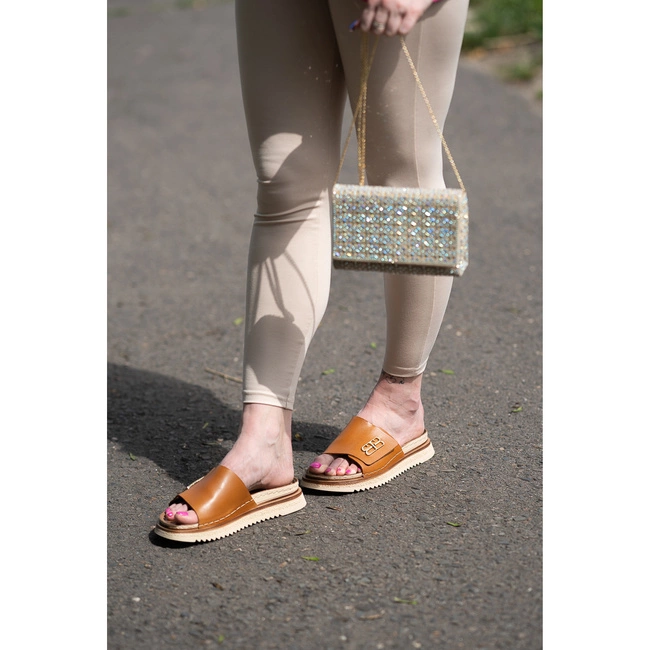 Šľapky Armodo - 50101 Bf.Brąz+Zł.