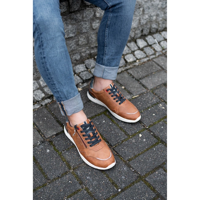 Poltopánky Mustang - 4138-309-307 Cognac 4138309-307