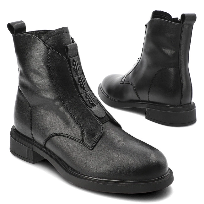 Členkové Topánky S.Barski - CR42-080 Black