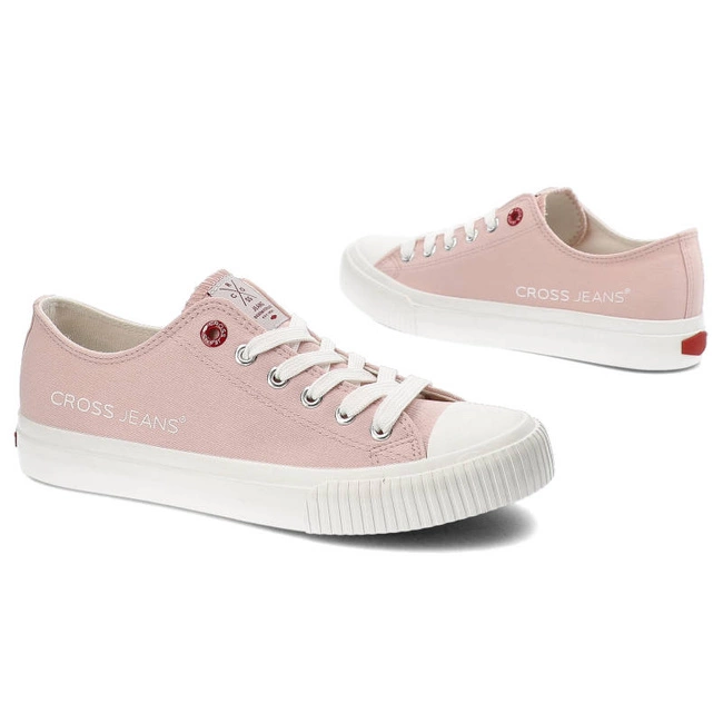Plátenky Cross Jeans - LL2R4068C Nude