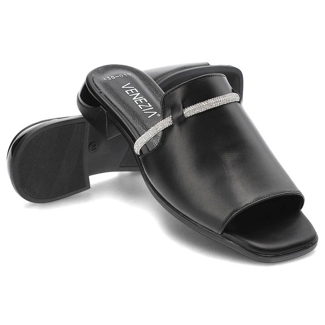 Šľapky Venezia - 08-330 Black