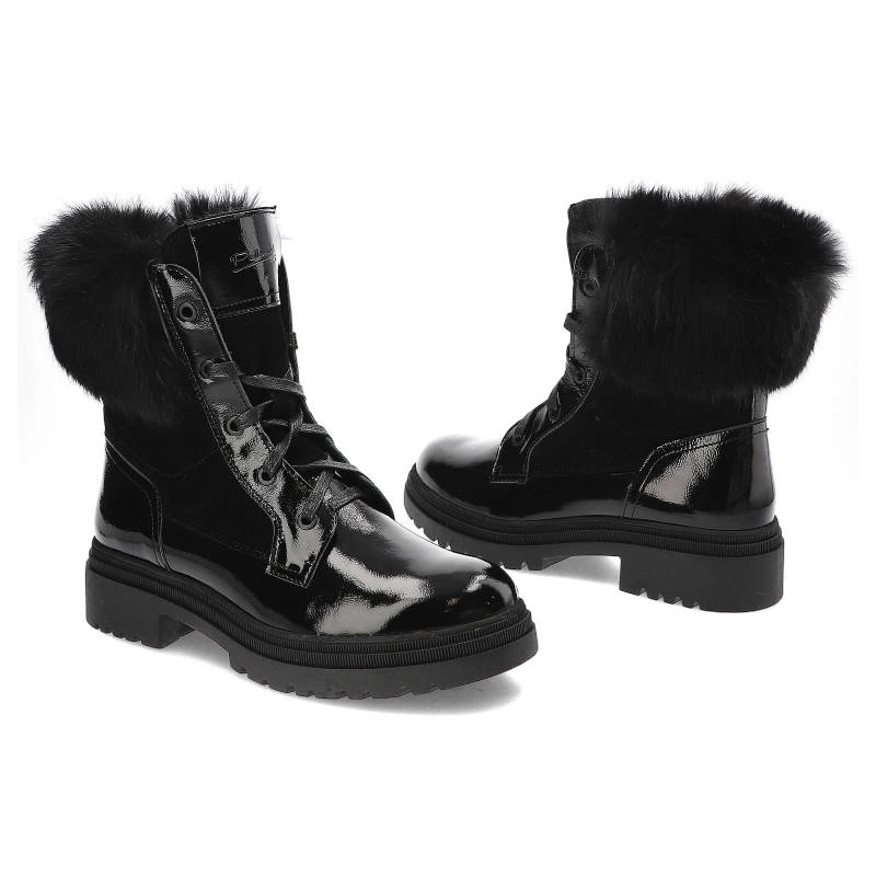 Členkové Topánky Pollonus - 5-1453-002 Czarny Naplak+Welur