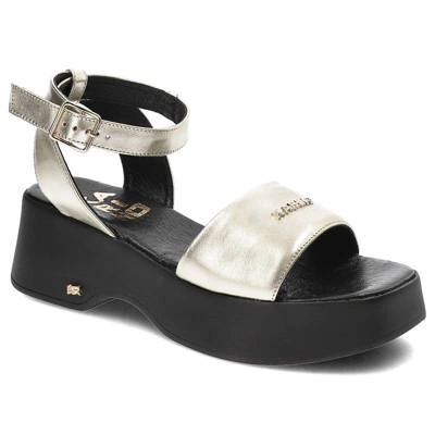 Sandále Karino - 4575/074-P Złoty/Lico