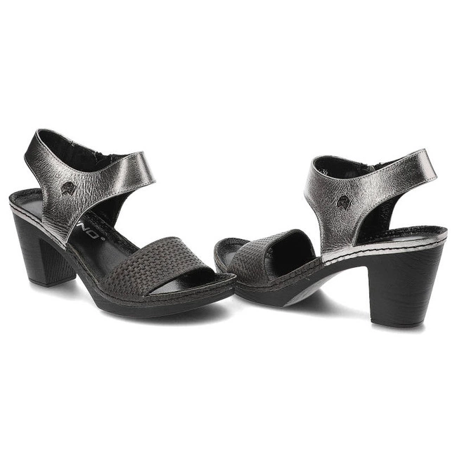 Sandały KARINO - 1725/146-P Ciemny Grafit