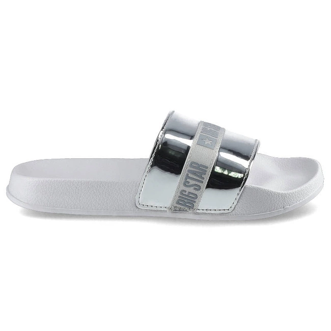Šľapky Big Star - HH274A043 Srebrny