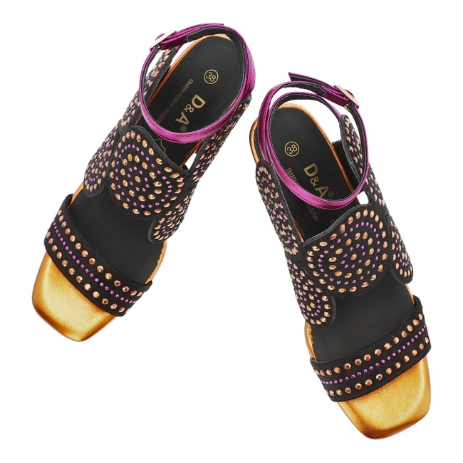 Sandále S.BARSKI - CR51-566 Orange Mixed