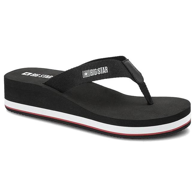 Žabky Big Star - JJ274A332 Czarny