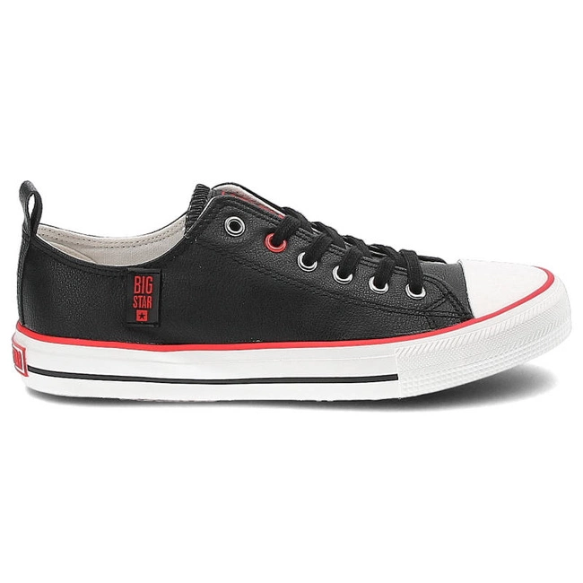 Plátenky Big Star - JJ274129 Czarny/Czerwony