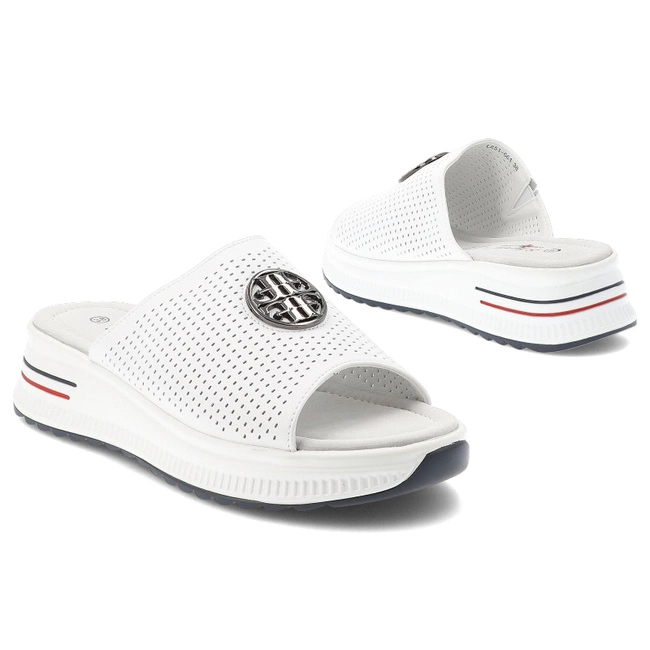 Šľapky S.BARSKI - LR51-661 White