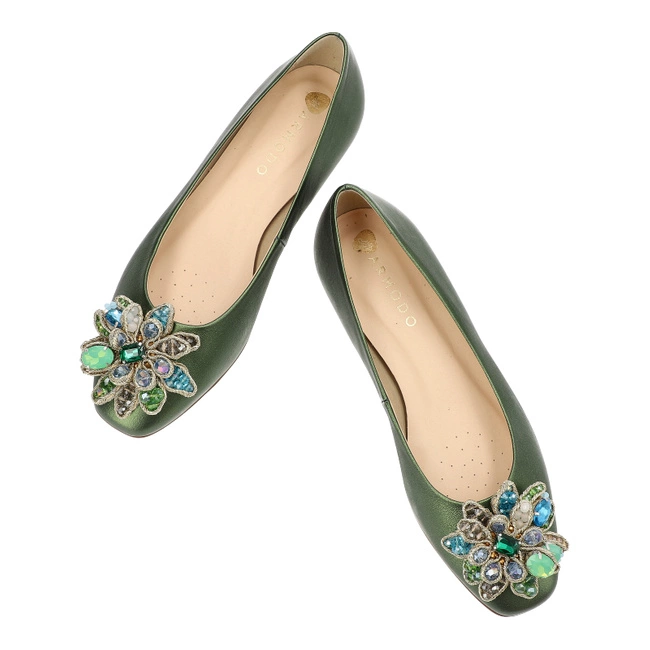 Baleríny Armodo - 2700 Zielony 476