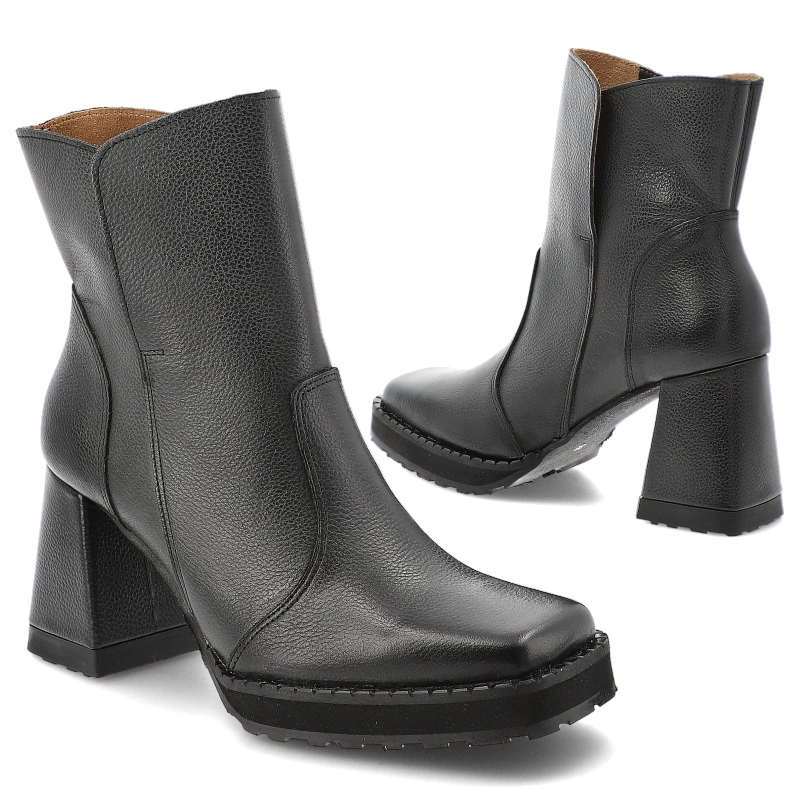 Členkové Topánky ARMODO - 1466 Czarny Rustic