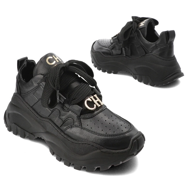 Tenisky Chebello - 4583_-002-PSK-S367 Czarny