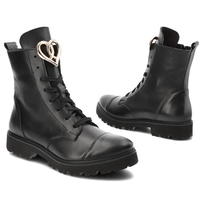 Členkové Topánky Armodo - 02113 Czarny